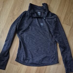 Umbro Charcoal Long Sleeve Top